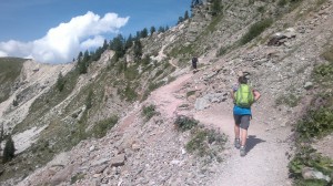 Um den Langkofel zurück zur Comici